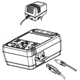 数字兆欧表专用电源适配器使用方法图